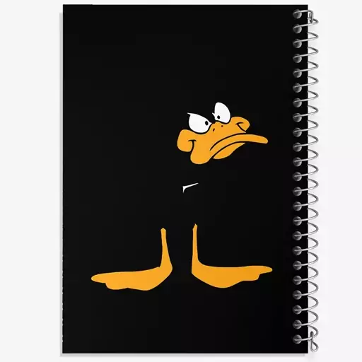 دفتر مشق 100 برگ خندالو طرح دافی داک (Daffy Duck) کد N5754