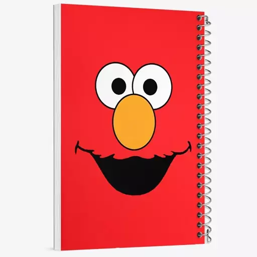 دفتر مشق 100 برگ خندالو طرح المو (Elmo) کد N5270