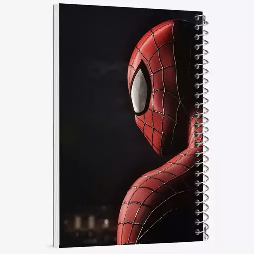 دفتر مشق 50 برگ خندالو طرح مرد عنکبوتی (Spider Man) کد N1769