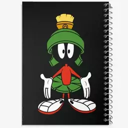 دفتر مشق 100 برگ خندالو طرح ماروین مریخی (Marvin the Martian) کد N5759