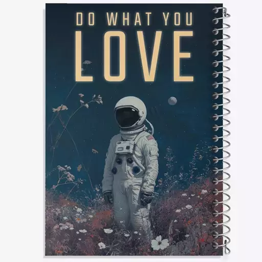 دفتر مشق 50 برگ خندالو طرح Do What You Love کد N2373