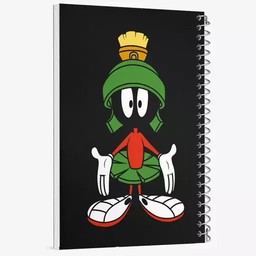 دفتر مشق 100 برگ خندالو طرح ماروین مریخی (Marvin the Martian) کد N5759