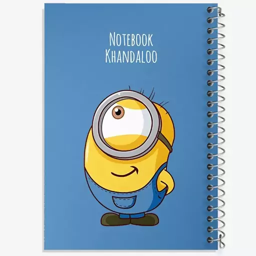 دفتر مشق 50 برگ خندالو طرح مینیون ها (Minions) کد N3532