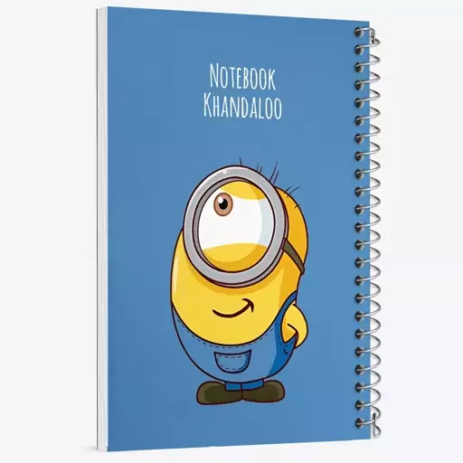 دفتر مشق 50 برگ خندالو طرح مینیون ها (Minions) کد N3532