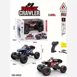 ماشین آفرود کنترلی رویه فلزی Rock CRAWLER  آیتم 2022 آسیاب بازی شارژی