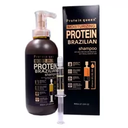 شامپو مو پروتئین کوئین مدل Protein Brazilian حجم 800 میلی لیتر