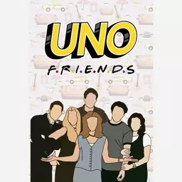 بازی اونو FRIENDS فرندز UNO F.R.I.E.N.D.S