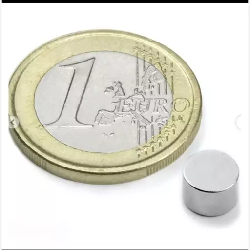 آهنربا نئودیمیوم 6x4mm میلی متر سوپر مگنت دیسک بسته 50 عددی میتراکانا 