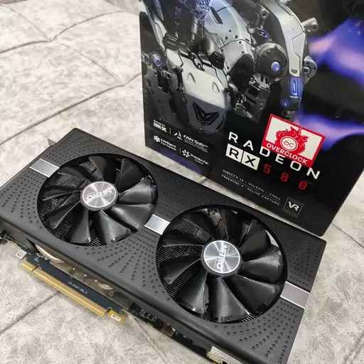 کارت گرافیک سافایر RX 580 Nitro Plus GDDR5 پیچ پلمپ