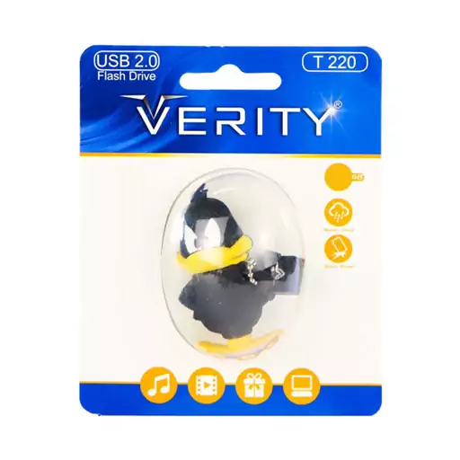 فلش عروسکی وریتی VERITY مدل T220 ظرفیت 16 گیگابایت