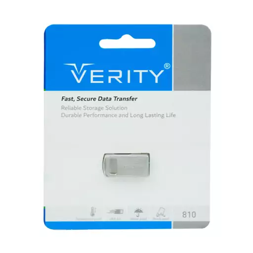 فلش وریتی VERITY مدل V-810 USB 3.0 ظرفیت 128 گیگابایت