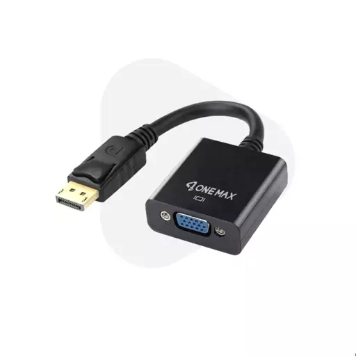 تبدیل Displayport به VGA وان مکس مدل OM-152