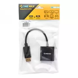 تبدیل Displayport به VGA وان مکس مدل OM-152