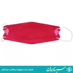 ماسک سه بعدی قرمز فست بسته 5 عددی مدل سه بعدی 5 لایه سینادرمان فروشگاه اینترنتی کالاپزشکی درمانی اقلام مصرفی پزشکی403474