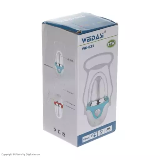 چراغ قوه فانوسی کمپینگ ویداسی WD-833