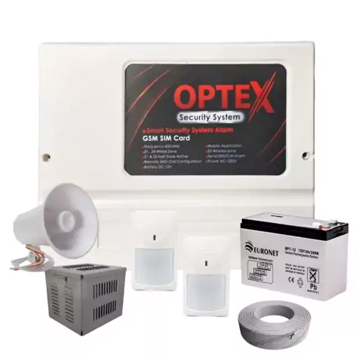 پک کامل دزدگیر اماکن سیمکارتی اوپتکس OPTEX SP400