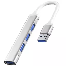 هاب 4 پورت USB 3.0 فلزی کی لینک مدل K-8194