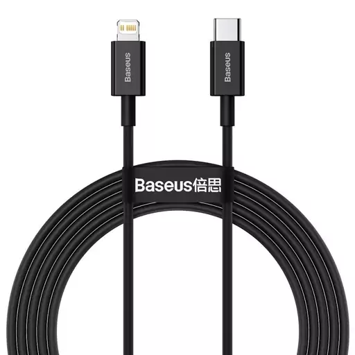 کابل شارژ USB-C به لایتنینگ باسئوس مدل Baseus SUPERIOR SERIES CATLYS-A01 طول 1 متر