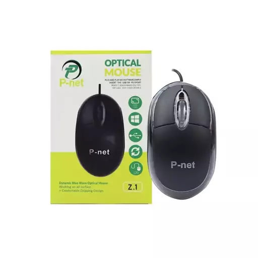 ماوس سیمی پی نت مدل P-net Z.1