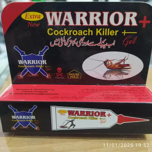 ژل و طعمه  سوسک کش WARRIOR