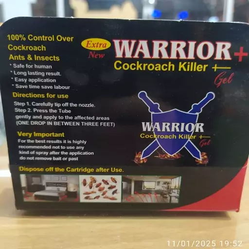 ژل و طعمه  سوسک کش WARRIOR