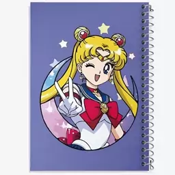 دفتر مشق 50 برگ خندالو طرح انیمه سیلور مون (Sailor Moon) کد N4996