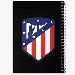 دفتر مشق 100 برگ خندالو طرح باشگاه اتلتیکو مادرید Atletico Madrid  کد 1997