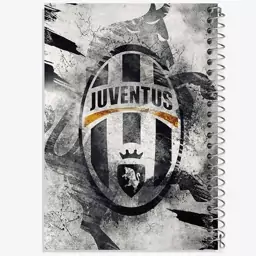 دفتر مشق 100 برگ خندالو طرح باشگاه یوونتوس Juventus  کد 2093