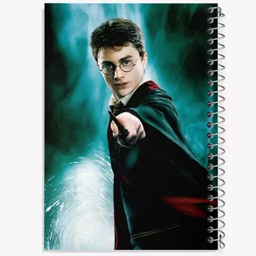 دفتر مشق 100 برگ خندالو طرح هری پاتر Harry Potter  کد 2904