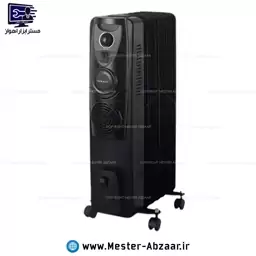 شوفاژ برقی 2400 وات 9 پره سوکانی فن دار مدل SOKANY SK-18026 هیتر بخاری رادیاتور برقی