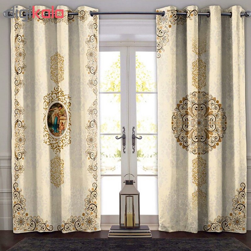 پرده مجموعه دو عددی مدل Cc-484 کاتیاجدید