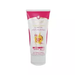 کرم ضد آفتاب SPF50 ضد چروک 50ml سان سیف بژ روشن