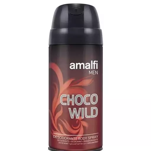 اسپری بدن مردانه آمالفی مدل CHOCO WILD حجم 150 میلی لیتر