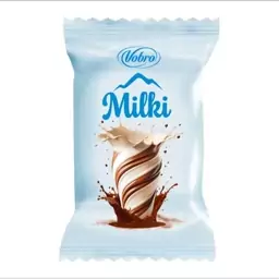 شکلات پذیرایی لهستانی وبرو شیری ، vobro milky