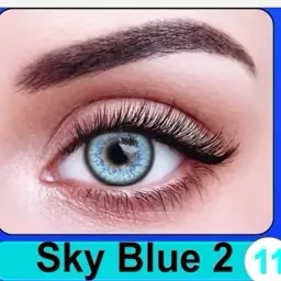 لنز چشم نیوویژن فصلی Sky blue2 با ارسال رایگان