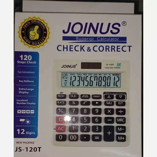 ماشین حساب 12 رقمی جوینوس JOINUS JS-120T