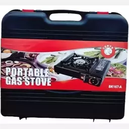 اجاق سفری دو کاره کیف دار Portable Gas Stove مدل BK167-A