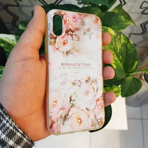 گارد - قاب - کاور نگین برجسته ژله ای کد1 مناسب برای آیفون ایکس iPhone x ( iPhonex ) - آیفون ایکس اس (iPhone xs  (X s