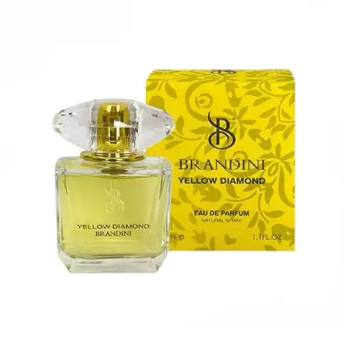  عطر و ادکلن جیبی زنانه برندینی مدل یلو دیاموند دایموند Yellow diamond حجم 33 میلی لیتر