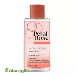 تونرپاک کننده پوست نرمال پتال رز Petal rose 