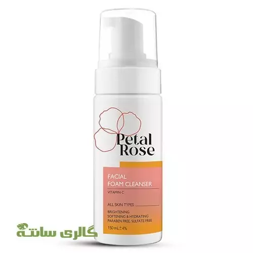 فوم شوینده ویتامین سی پتال رز Petal rose 