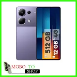 گوشی موبایل شیائومی مدل poco M6 pro دو سیم کارت ظرفیت 512 گیگابایت و رم 12 گیگابایت