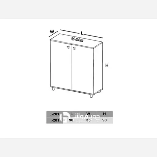 جاکفشی آپارتمانی مدل j201