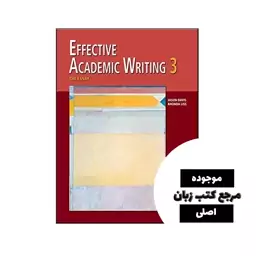 Effective Academic Writing 3