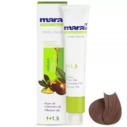 رنگ مو مارال سری شکلاتی شماره 5.8 قهوه ای شکلاتی روشن حجم 100 میلی لیتر