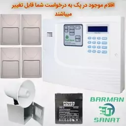 پکیج دزدگیر اماکن سیم کارتی گودآلارم با 4 چشمی