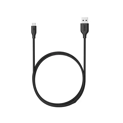 کابل شارژ USB به microUSB انکر مدل A8132 PowerLine