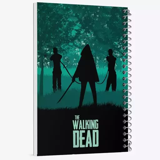 دفتر مشق 100 برگ خندالو طرح سریال مردگان متحرک The Walking Dead  کد 10183