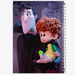 دفتر مشق 100 برگ خندالو طرح هتل ترانسیلوانیا Hotel Transylvania  کد 3749