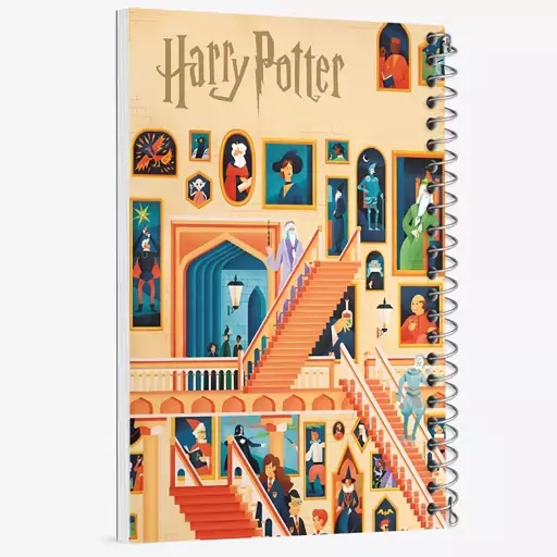 دفتر مشق 50 برگ خندالو طرح هری پاتر (Harry Potter) کد N3150